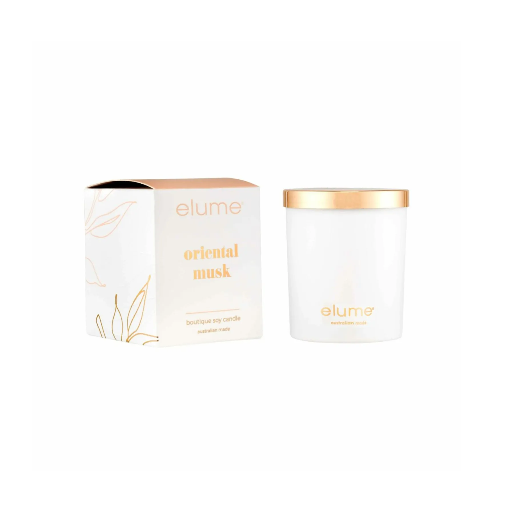 Oriental Musk: Elume Boutique Soy Candle