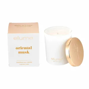 Oriental Musk: Elume Boutique Soy Candle