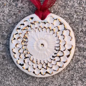 Ornament with Gold Luster