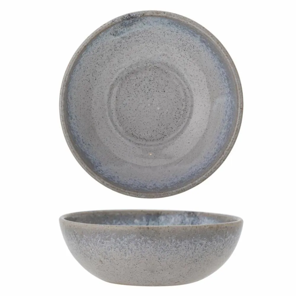Paisley Bowl, Blue, Stoneware