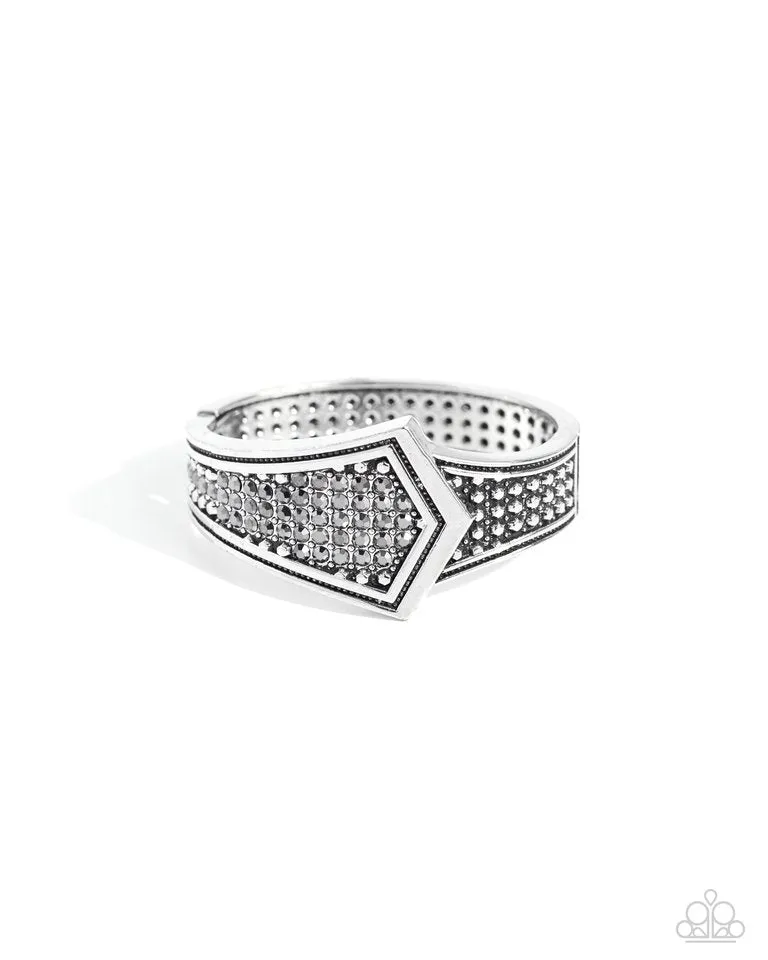Paparazzi Bracelet ~ Order of the Arrow - Silver