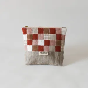 PATCHWORK ZIPPER POUCH No. 5
