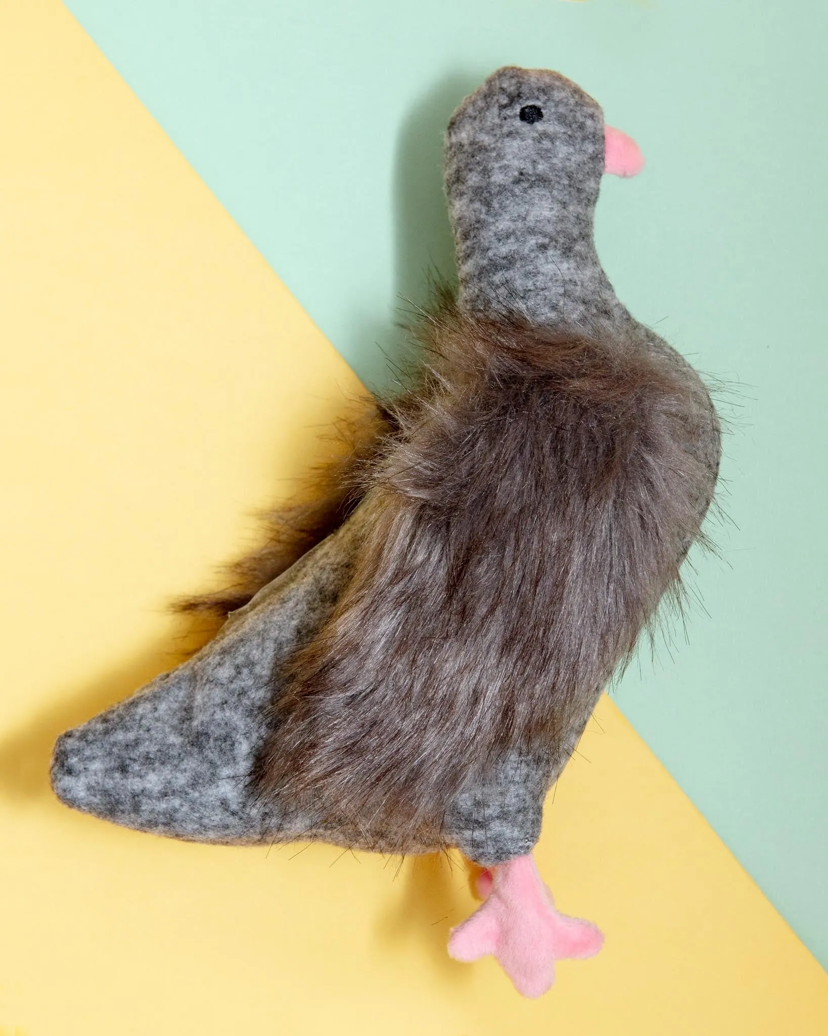 Pecky Pigeon Squeaky Dog Toy