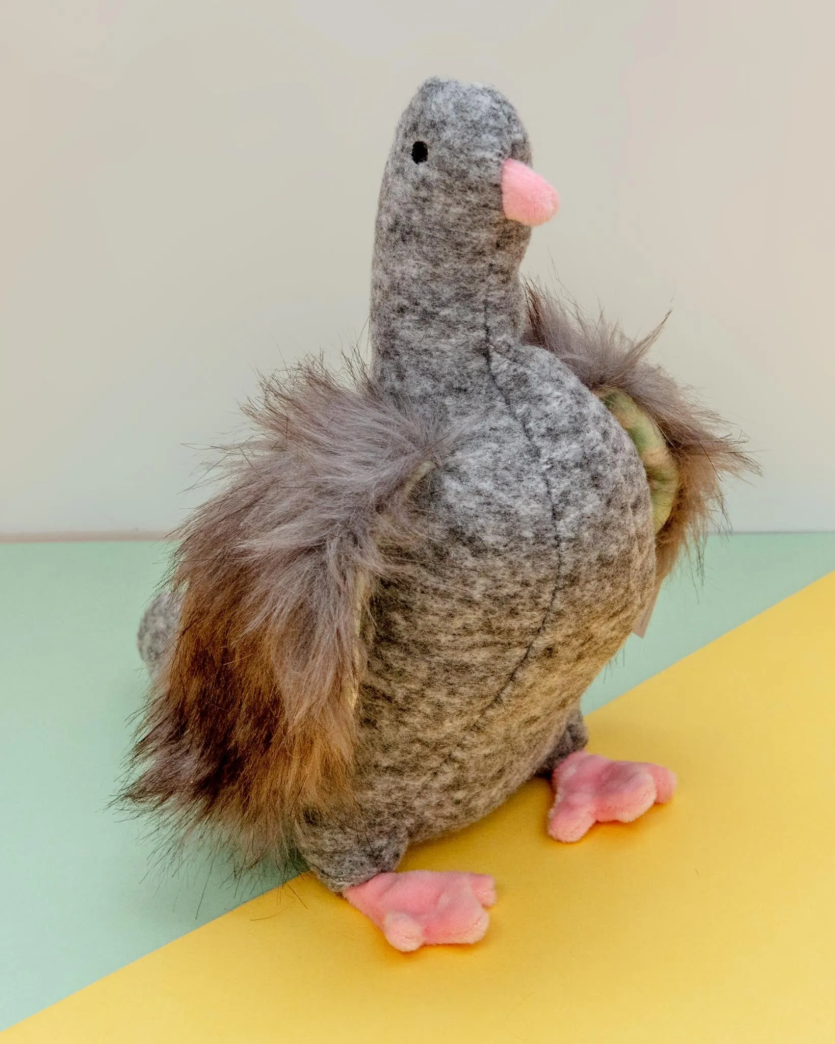Pecky Pigeon Squeaky Dog Toy