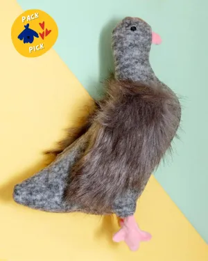 Pecky Pigeon Squeaky Dog Toy