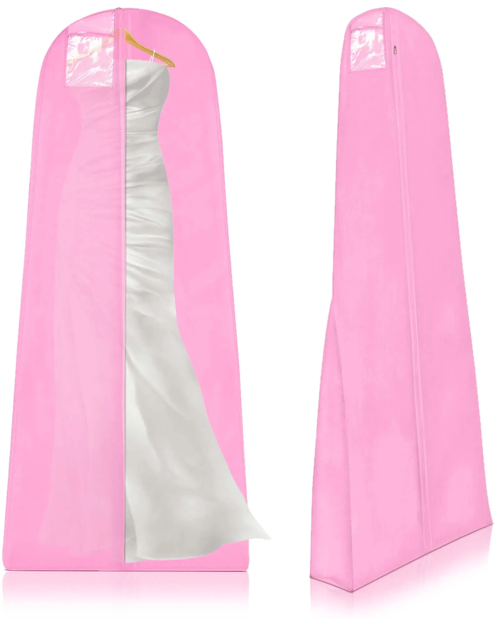 Personalised Wedding Dress Cover Bags with 8" Gusset