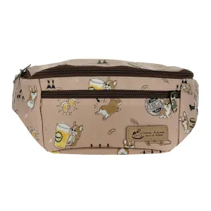 Pink Beer Corgi Fanny Pack