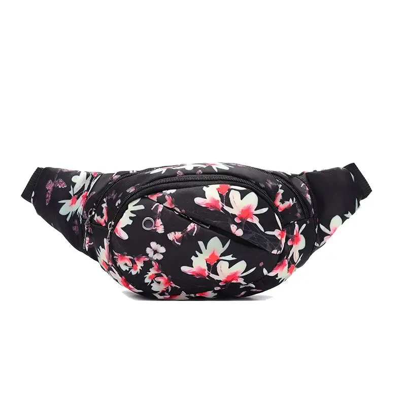 Printed Travel Waist Bags
