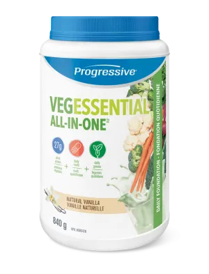 Progressive VegEssential All-In-One Natural Vanilla 840g