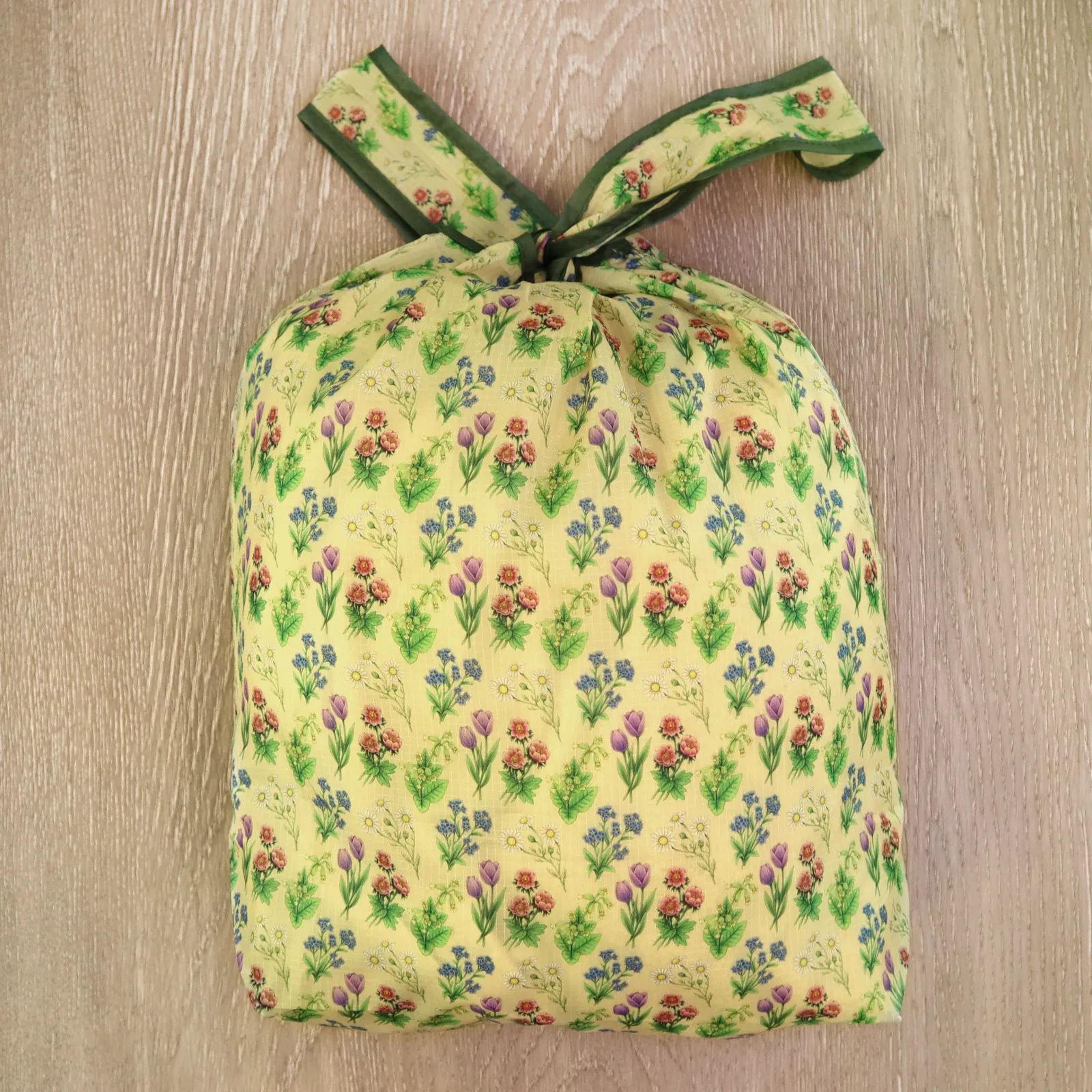"Dainty Flowers" Reusable Bag Bundle - 4 Pieces