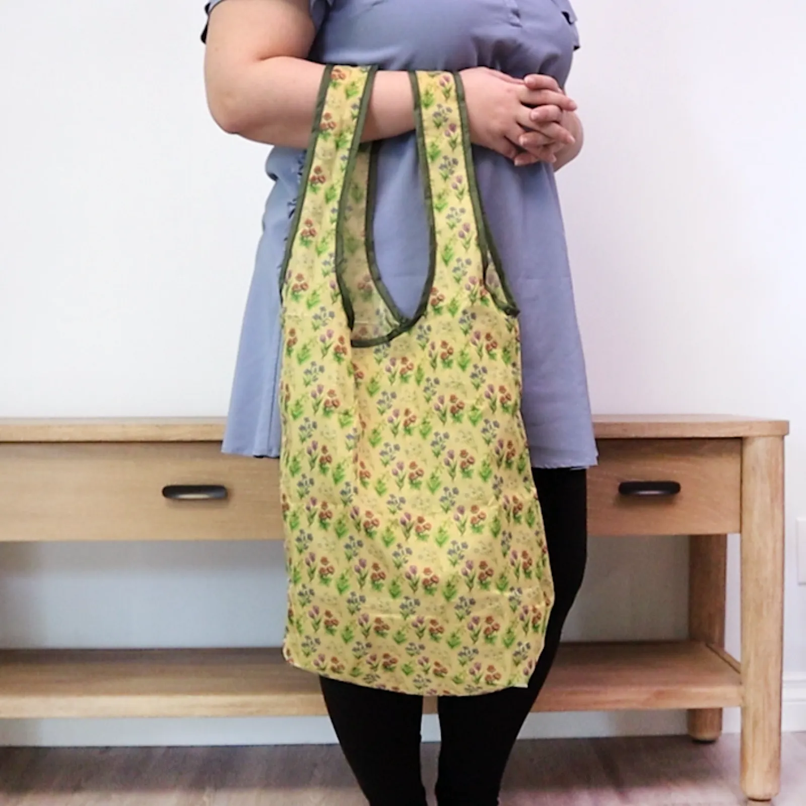 "Dainty Flowers" Reusable Bag Bundle - 4 Pieces
