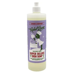Rebel Green Dish Soap Lavender & Grapefruit 16oz