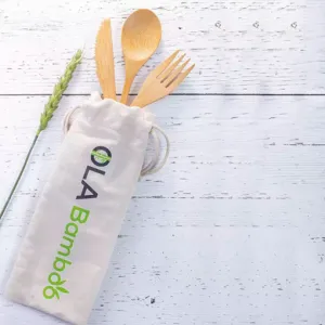 Reusable bamboo utensils