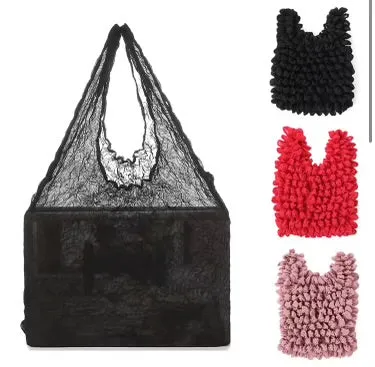 Reusable Foldable Shopping Bag - Rose Red