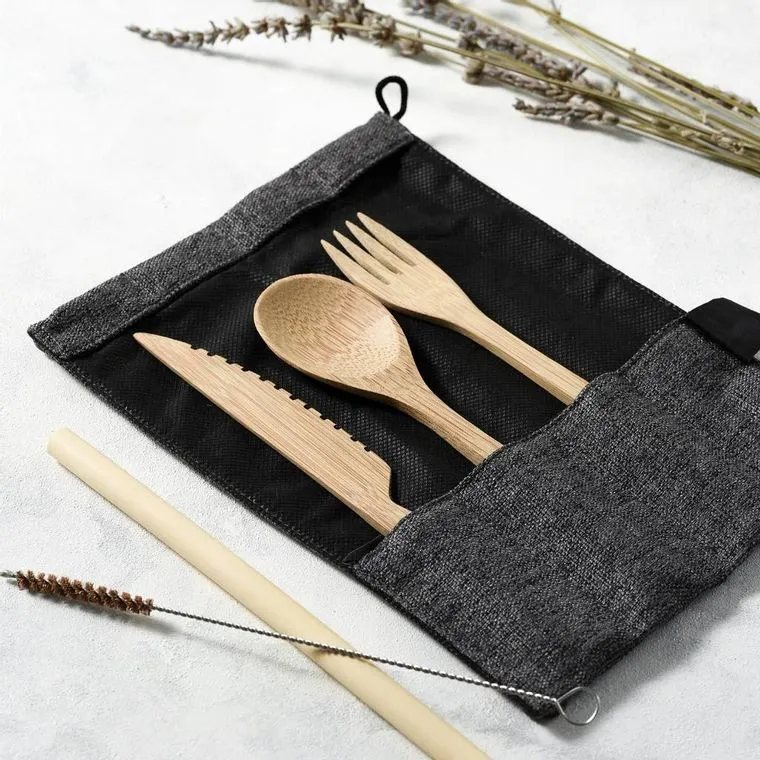 Reusable Wood Utensil Set