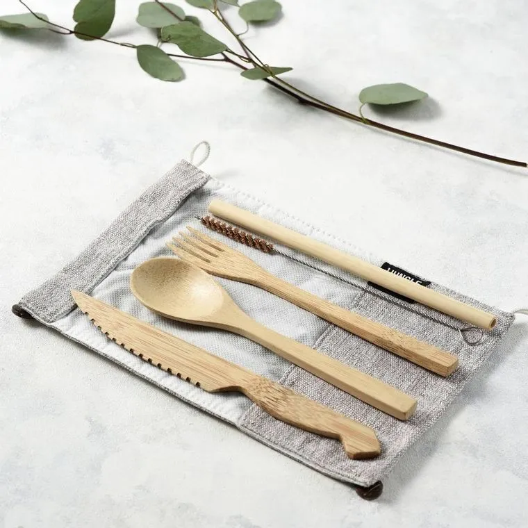 Reusable Wood Utensil Set