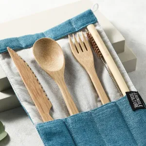 Reusable Wood Utensil Set