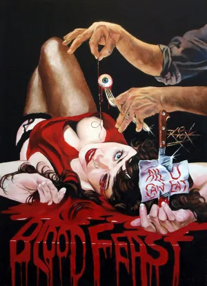 Rick Melton - Blood Feast - Erotic Horror - Art Print