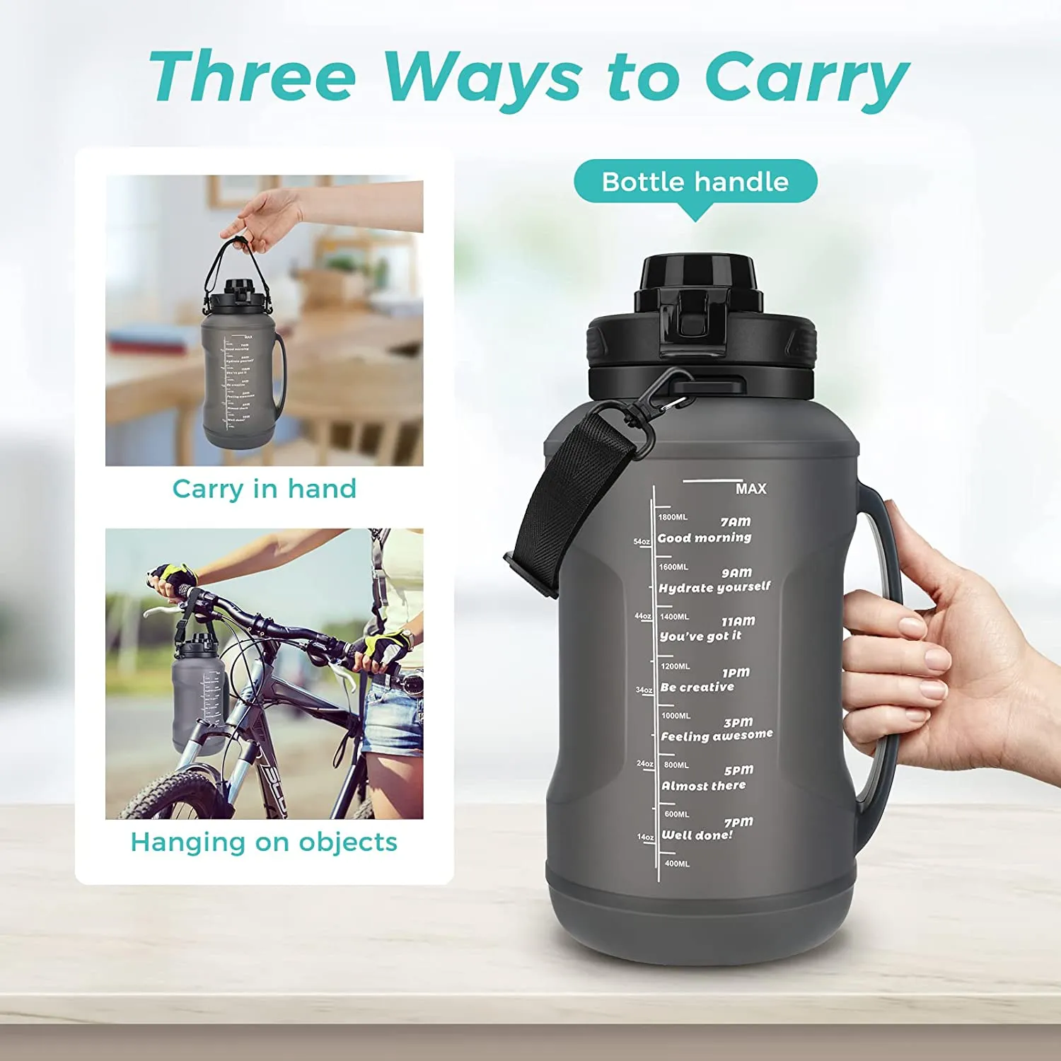 Roll-n-Go H2O - The Collapsible Silicone 2L