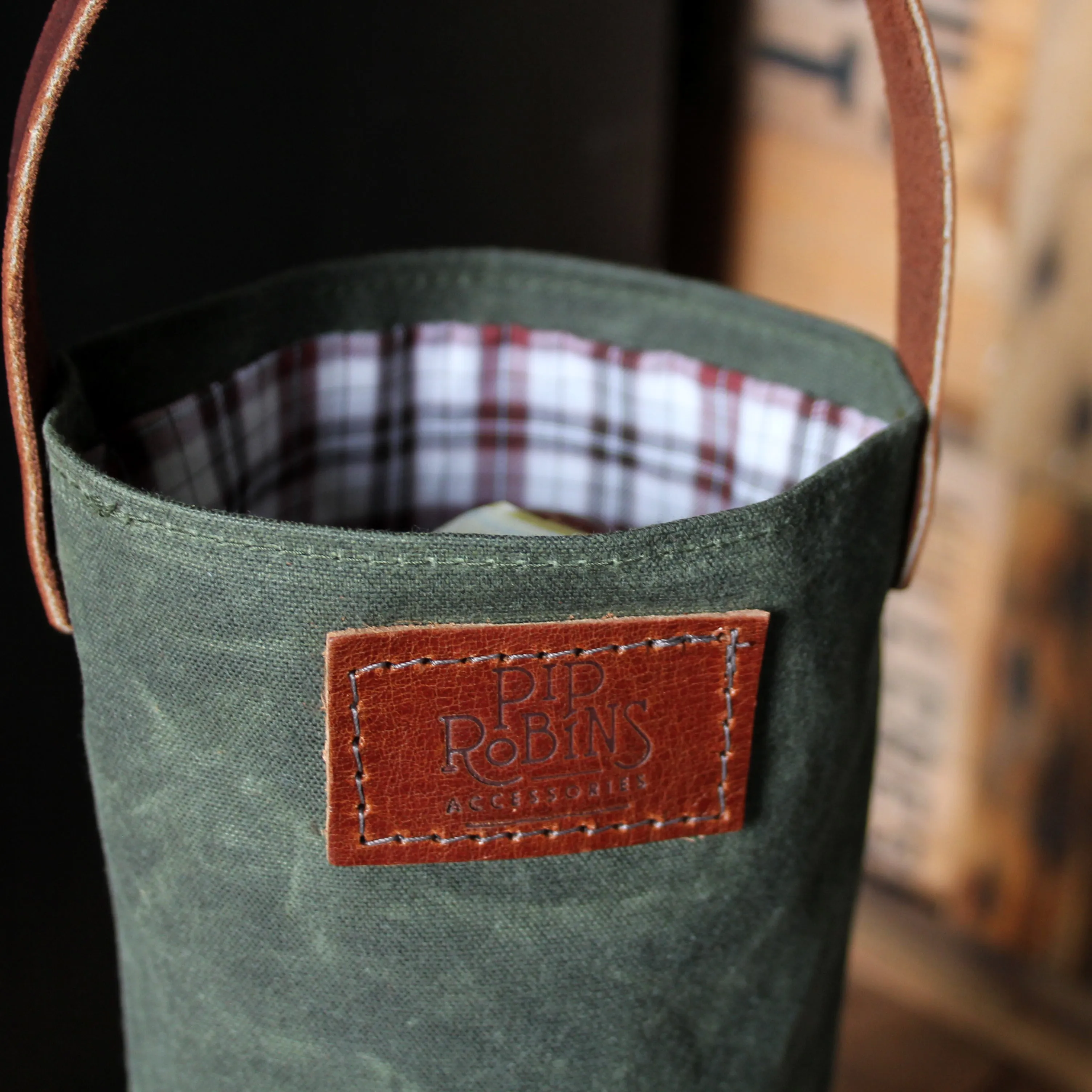 Rose Wine Tote