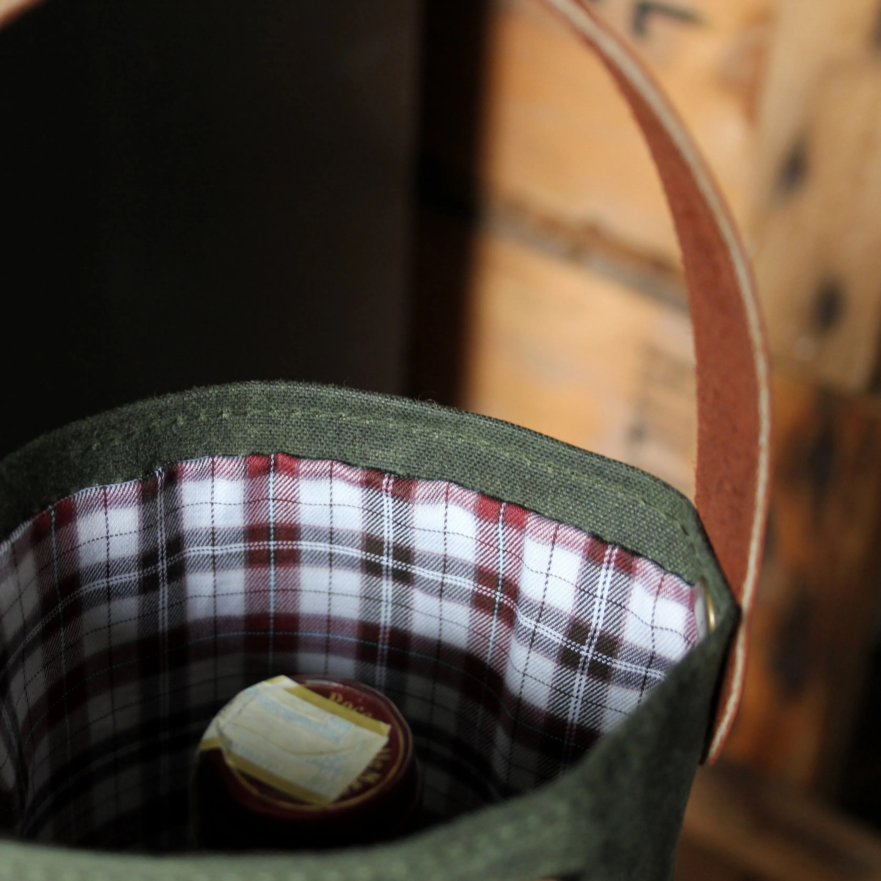 Rose Wine Tote