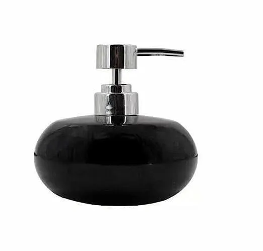 Round Ceramic Soap Dispenser