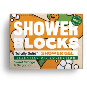 Shower Blocks Sweet Orange & Bergamot Solid Shower Gel