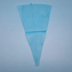 Silicon cream bag reusable - blue