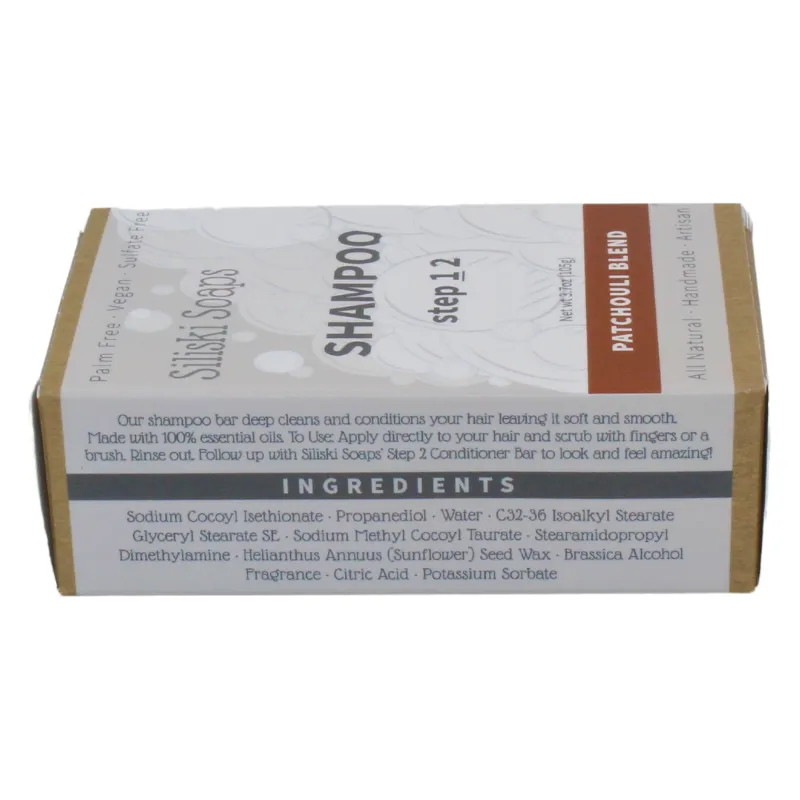 Siliski Soaps Shampoo Bar Patchouli Blend 3.7oz