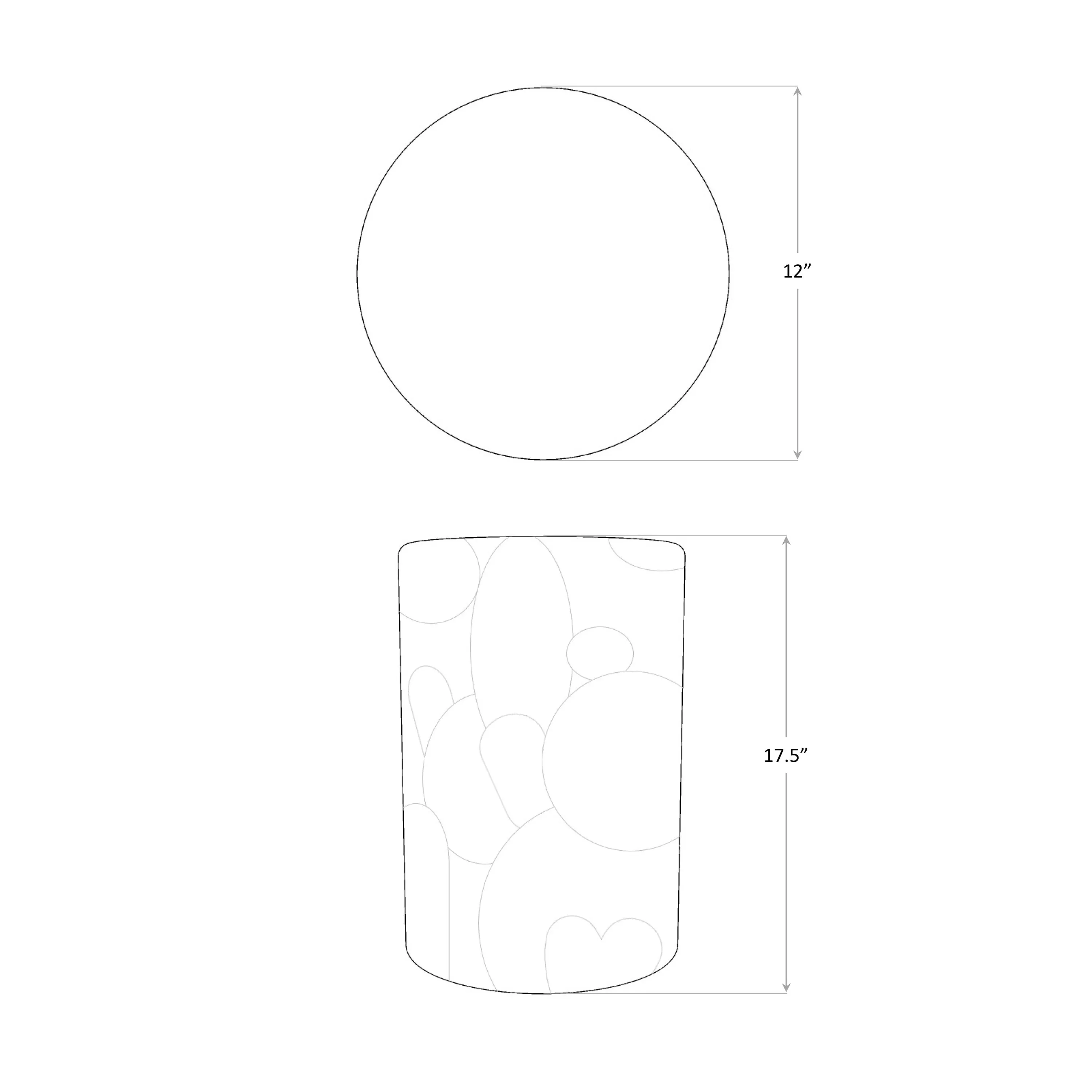 So Nouveau Side Table