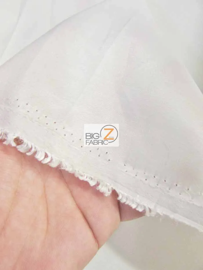 Solid Polyester Taffeta 58"/60" Fabric / Orange / Sold By The Yard