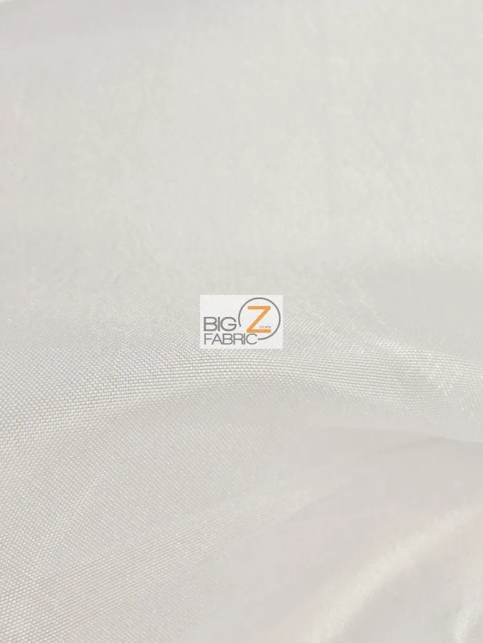 Solid Polyester Taffeta 58"/60" Fabric / Orange / Sold By The Yard