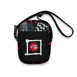 ST Abstract Blast Utility Crossbody Bag | Streetwear Accessory for Active Lifestyle