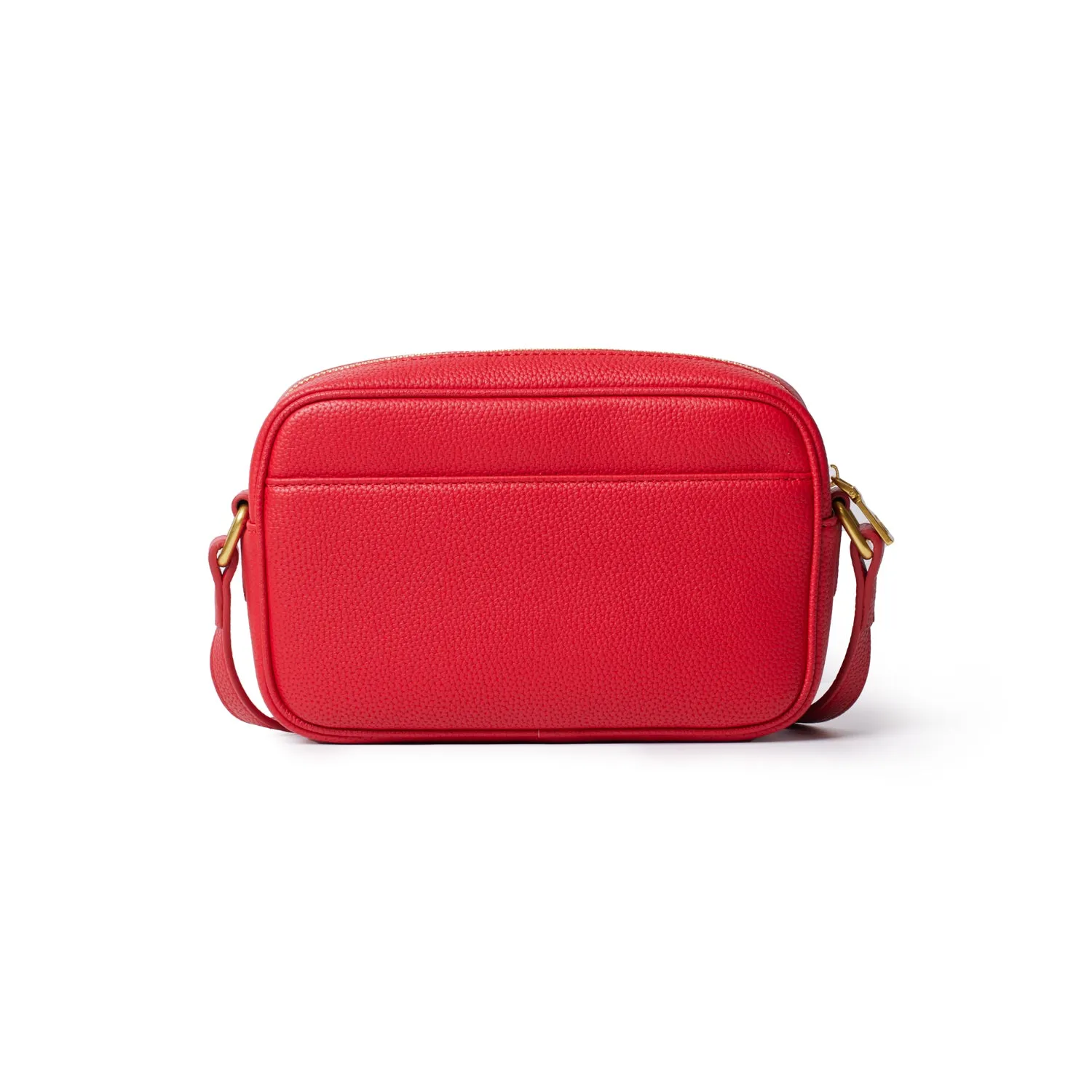 STANDARD PEBBLE CAMERA BAG - RED