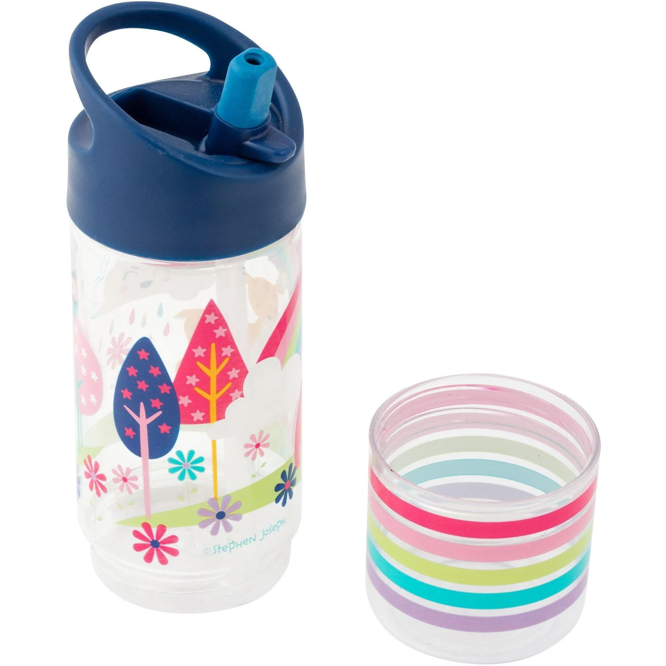 Stephen Joseph Sip And Snack Woodland Water Bottle