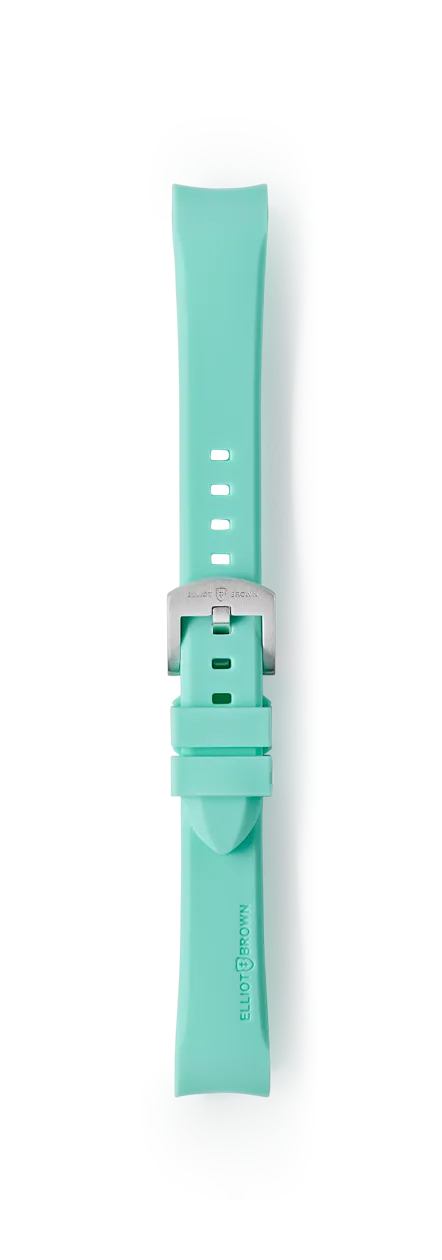 STL-R46: Mint Green Rubber Strap for Bloxworth Hali