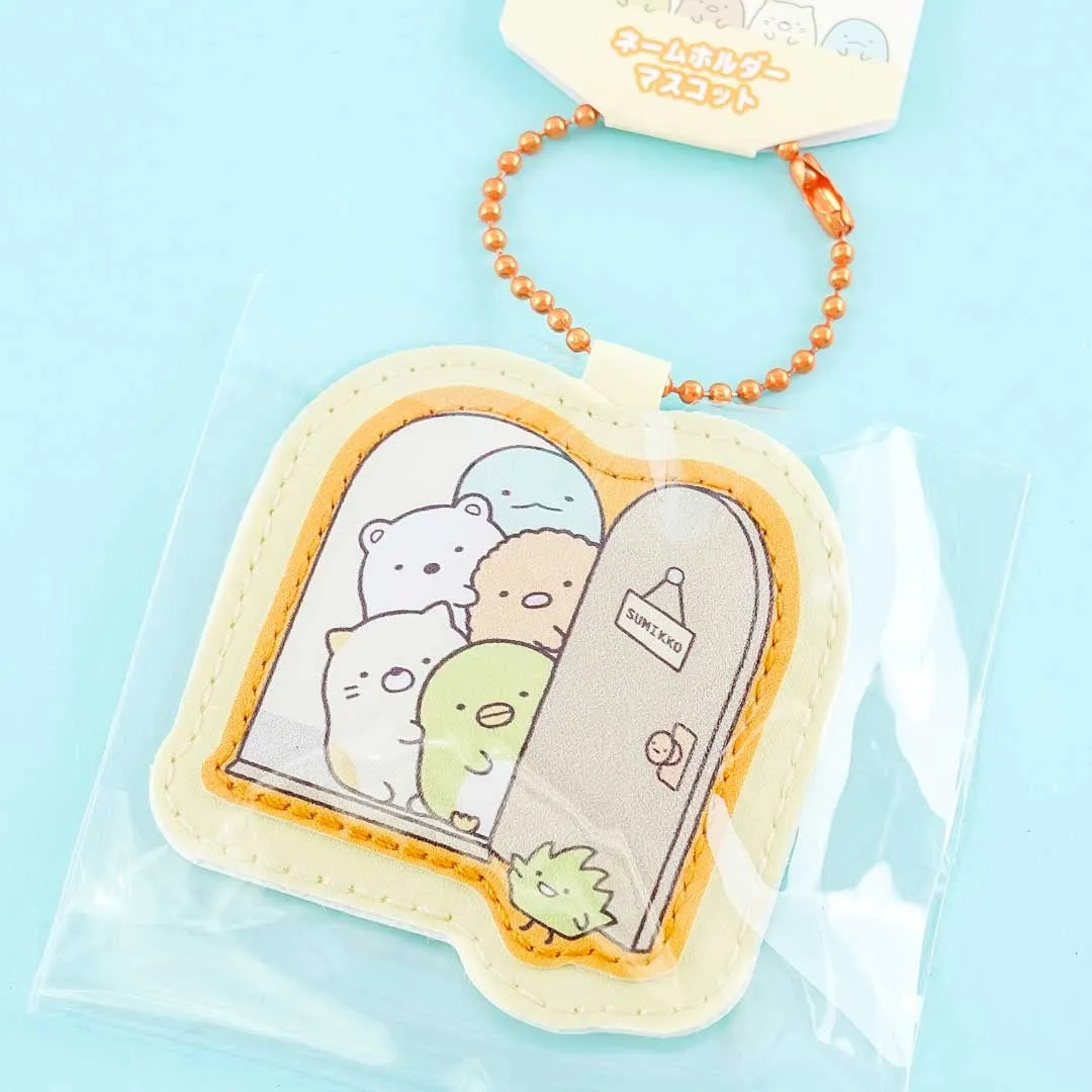 Sumikko Gurashi Doorway Die-Cut Name Tag Charm