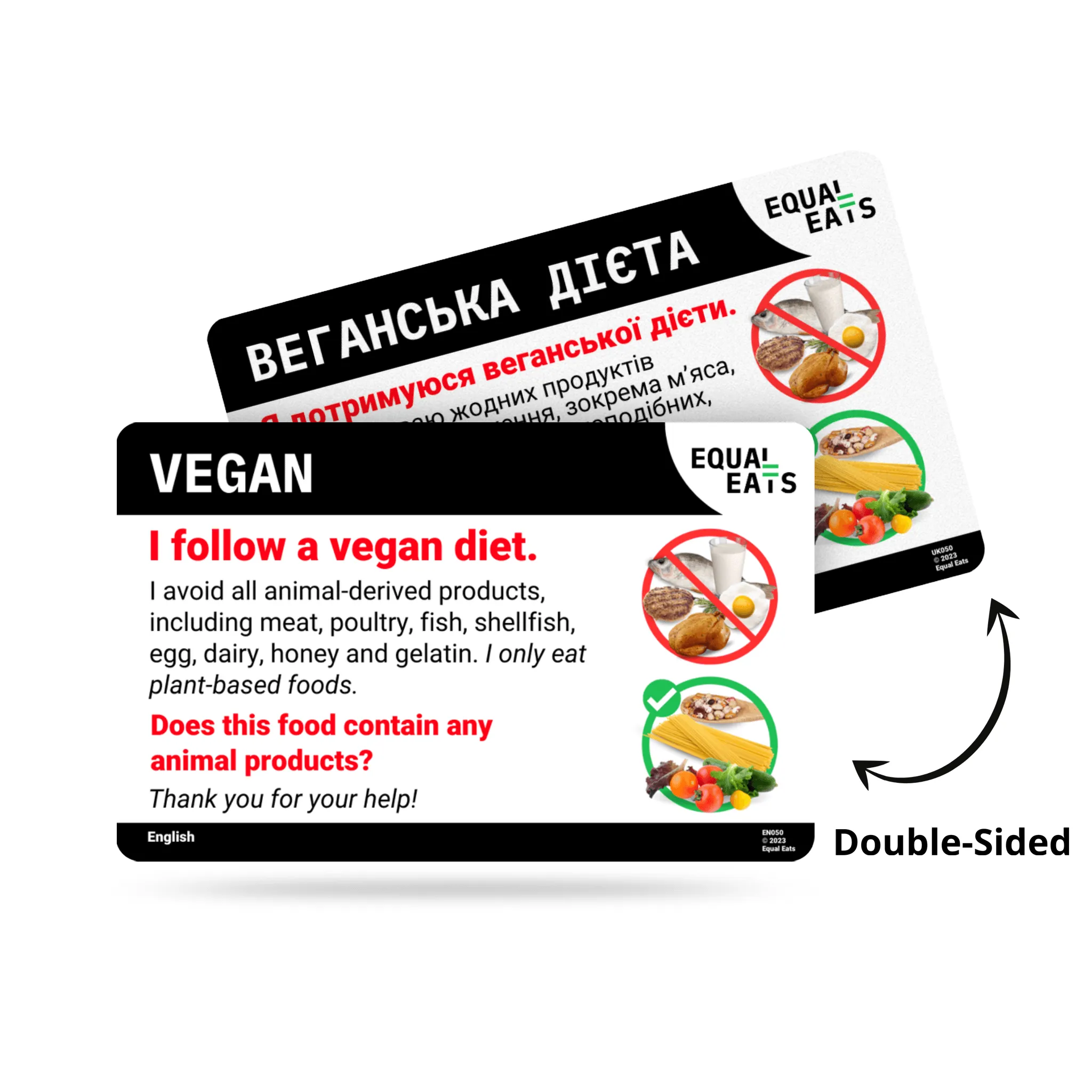 Swedish Vegan Card
