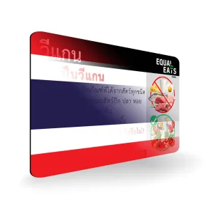 Thai Vegan Card