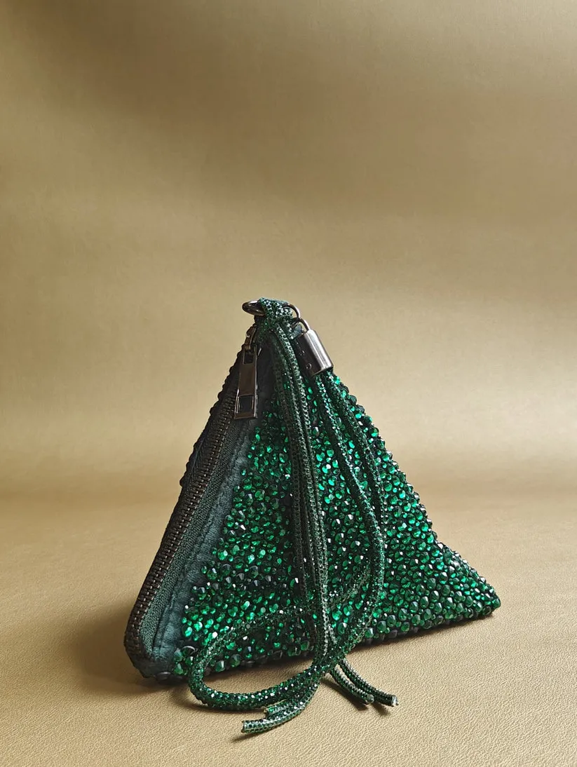 The Delhi Bag In Bottle Green