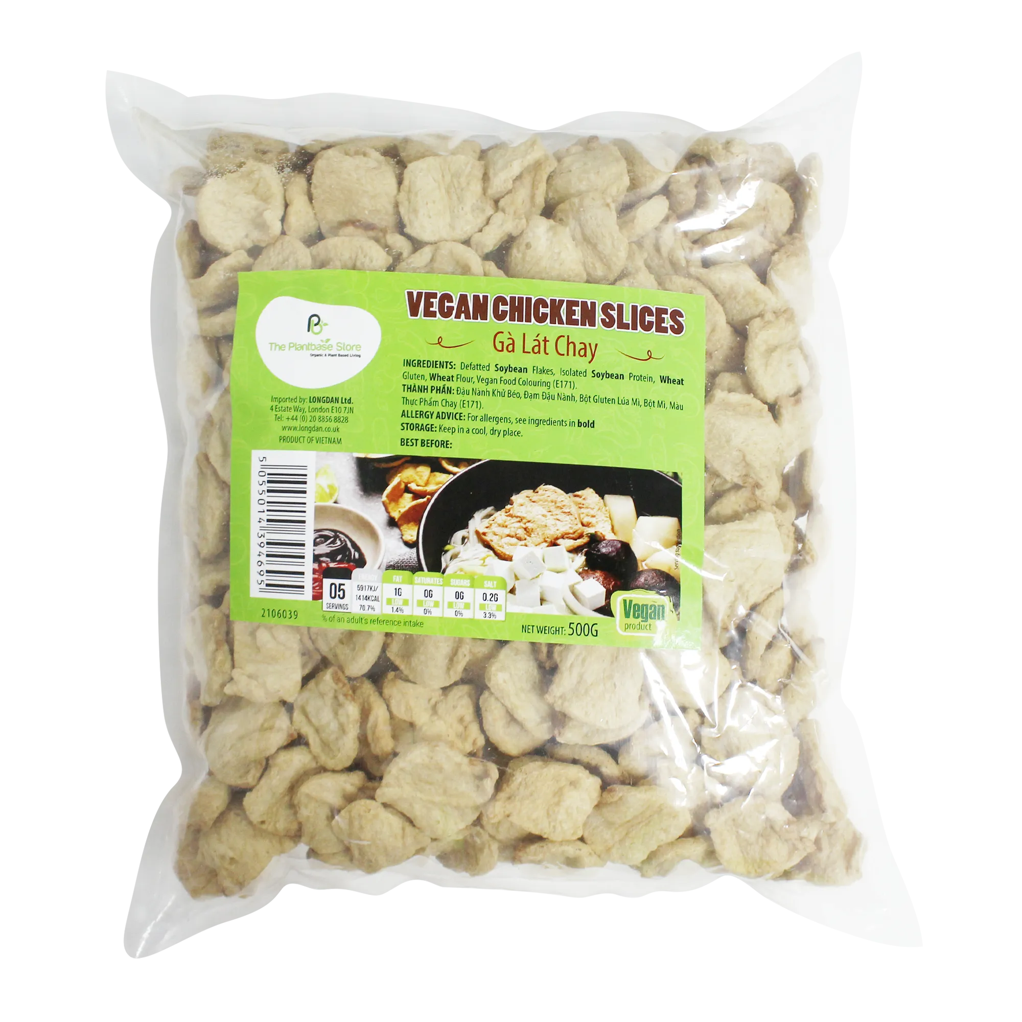 The Plantbase Store Vegan Chicken Slices 500g