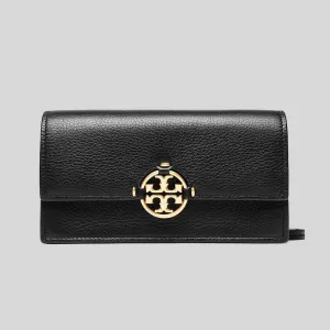 TORY BURCH Miller Wallet Crossbody Black 137145