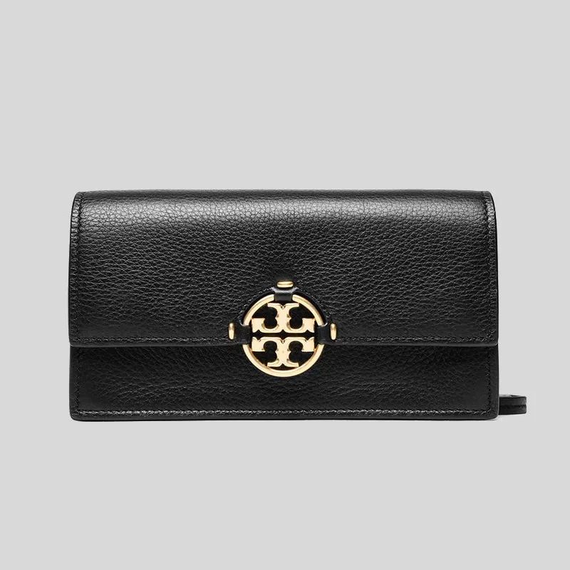 TORY BURCH Miller Wallet Crossbody Black 137145