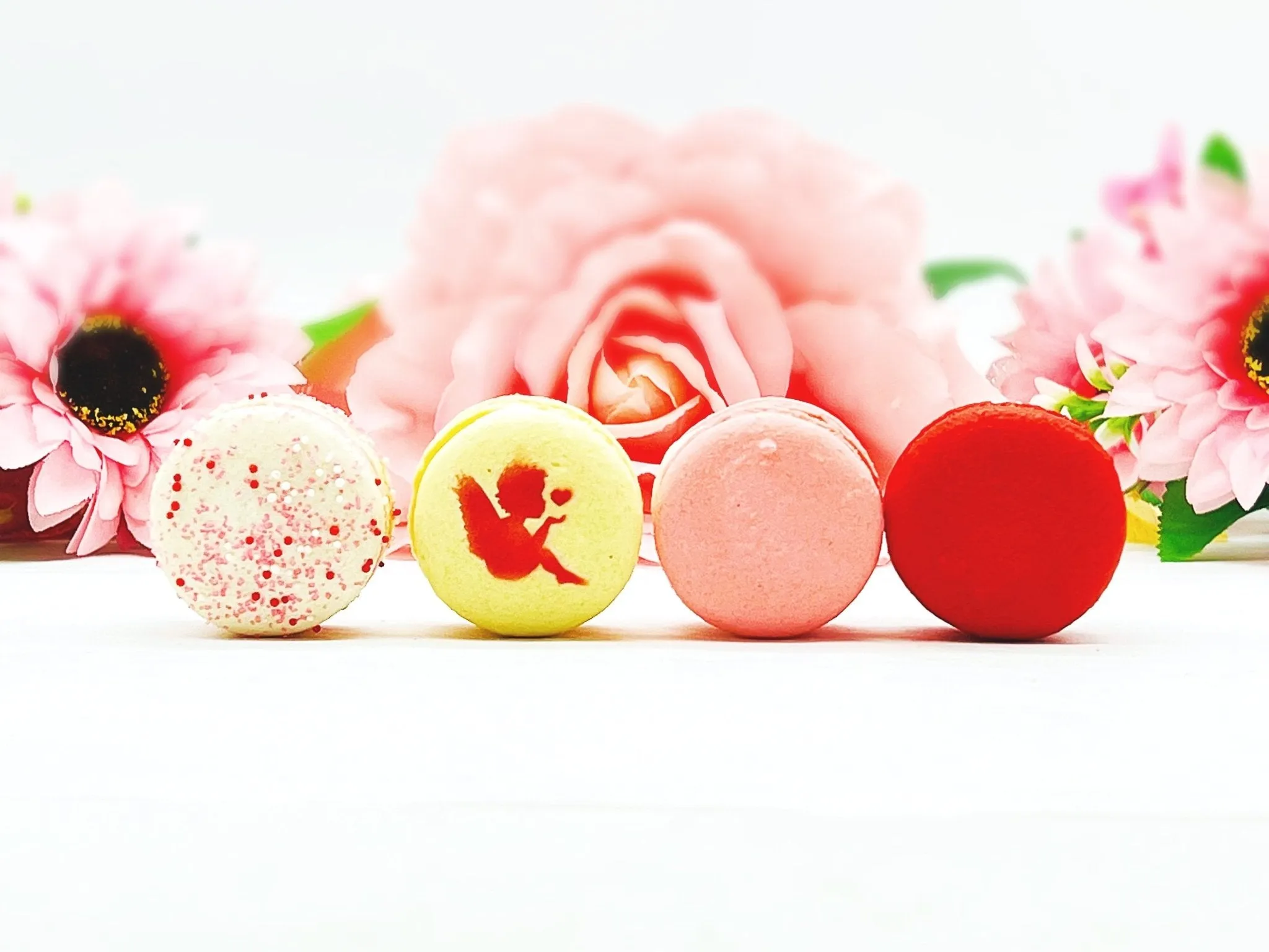 Valentines Assorted Vegan Macarons