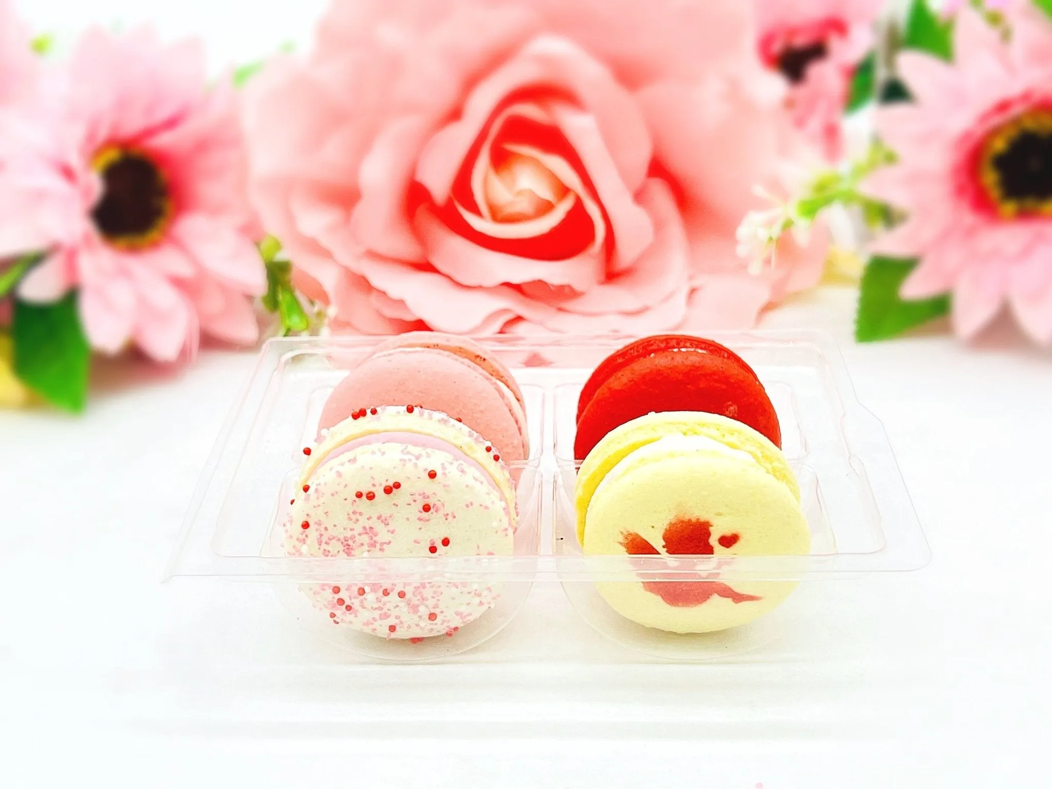 Valentines Assorted Vegan Macarons