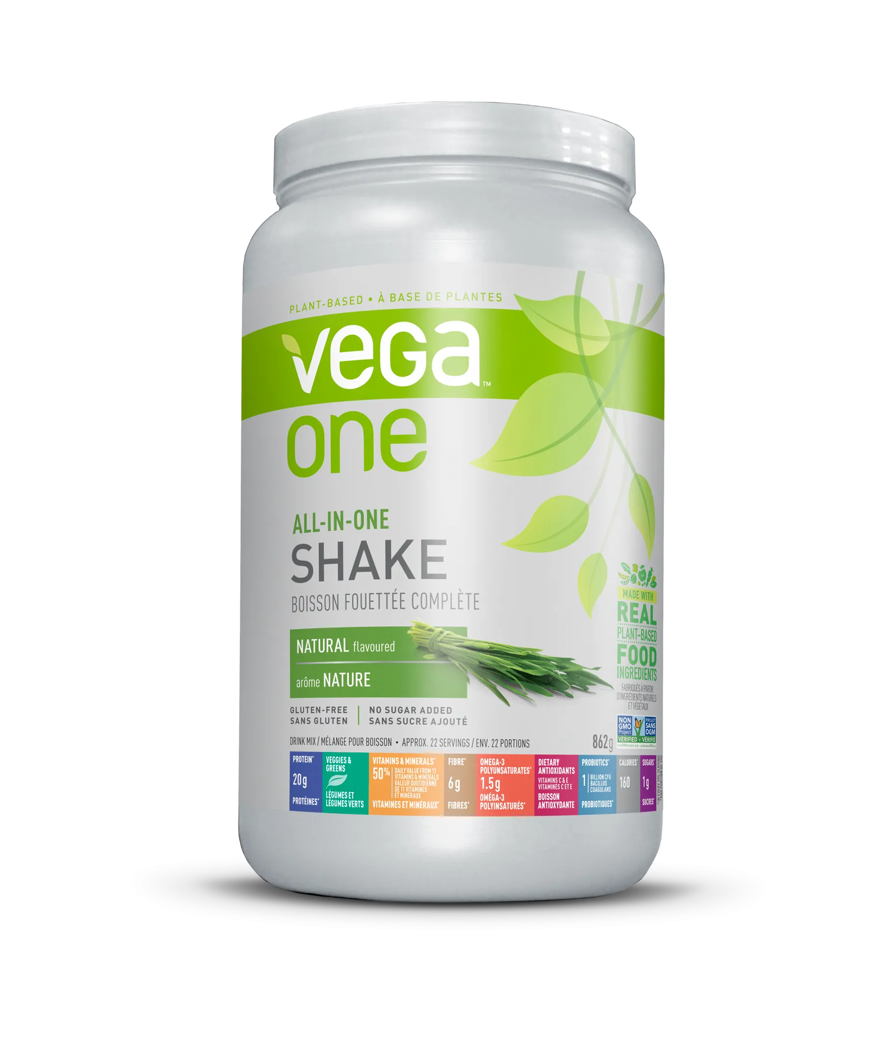 Vega One All-In-One Natural Shake 862g