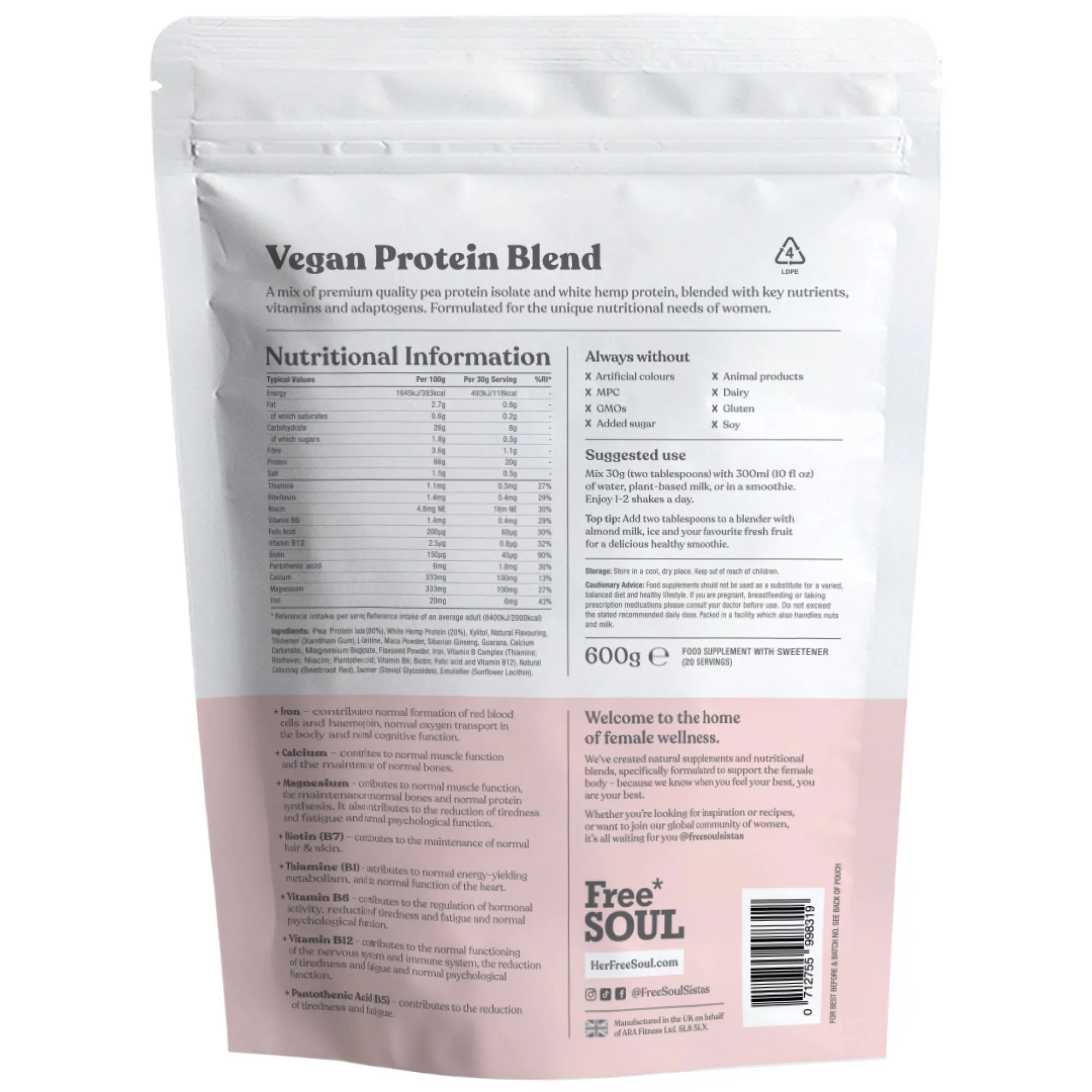 Vegan Protein Blend