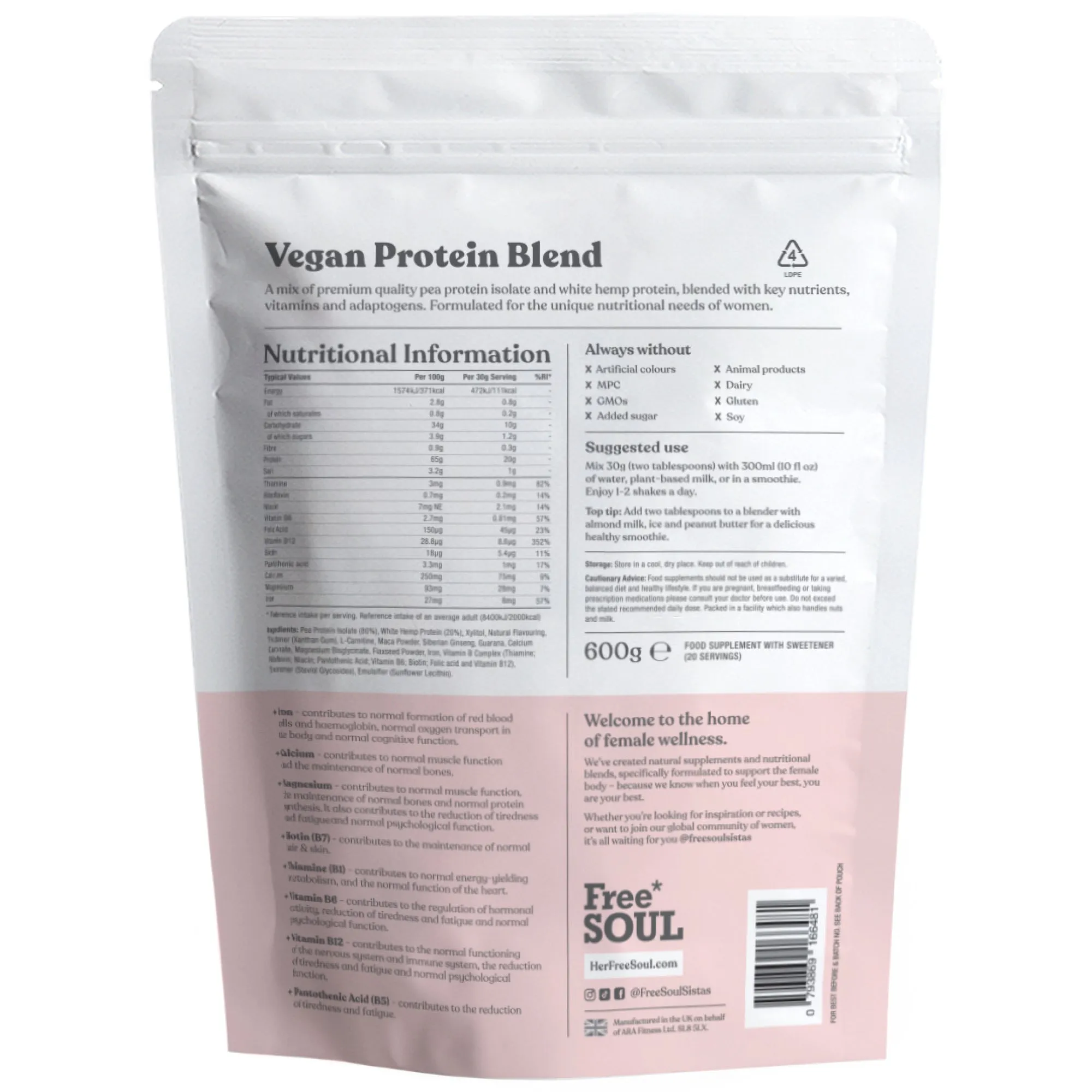 Vegan Protein Blend