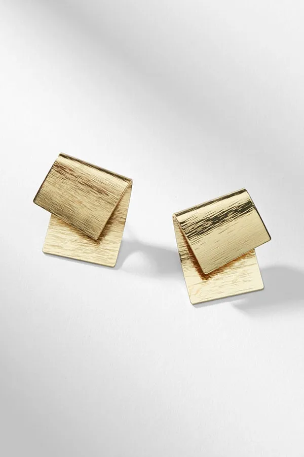 Velma Earrings :: Gold