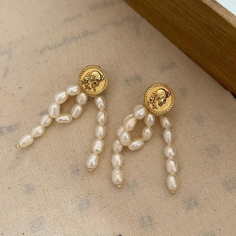 Vintage Coin Earrings